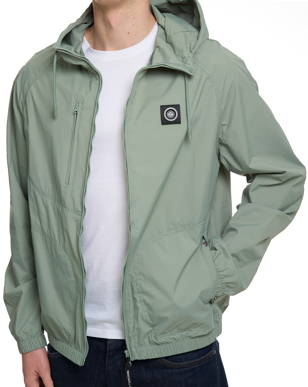 Marshall Artist Fairfax Kapuzenjacke Salbei