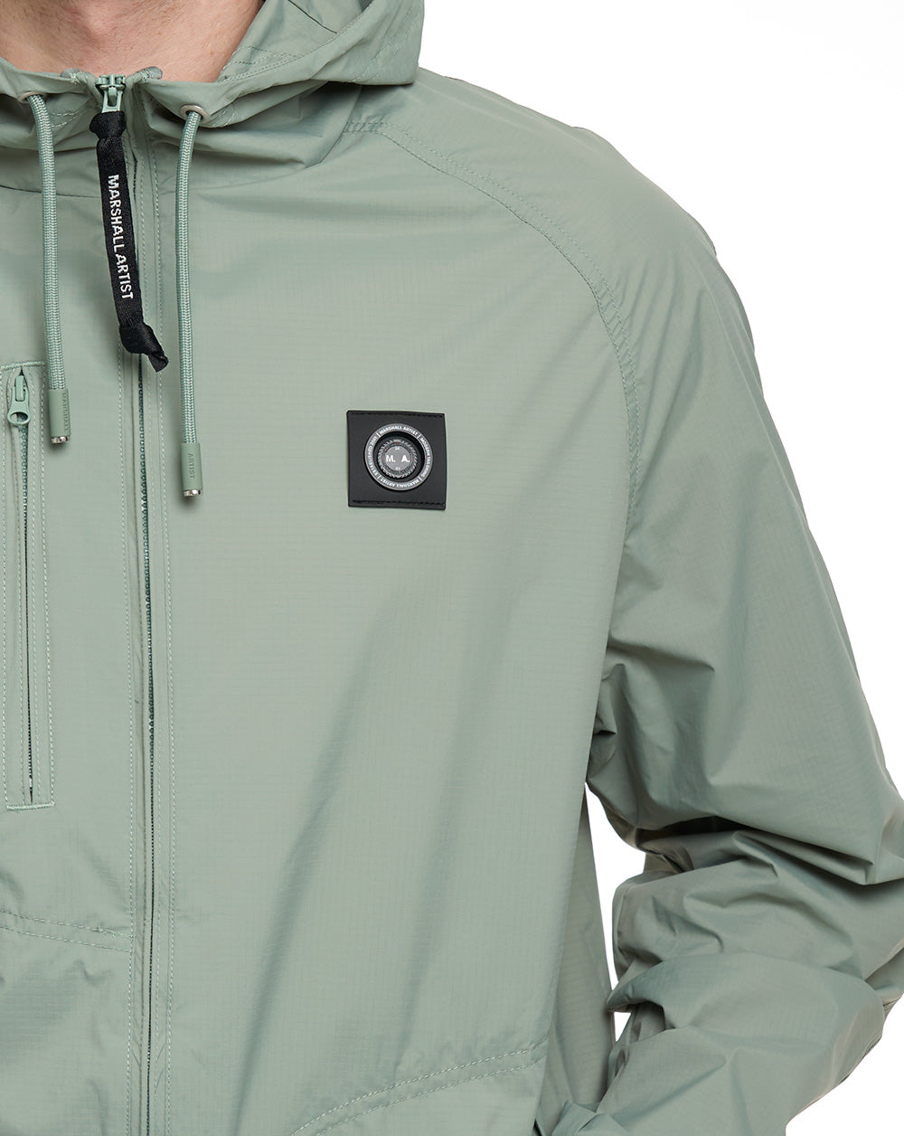 Marshall Artist Fairfax Kapuzenjacke Salbei