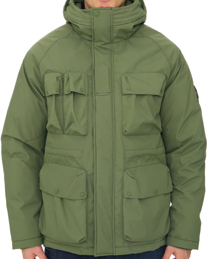 Marshall Artist Hawksley Parka Khaki Green