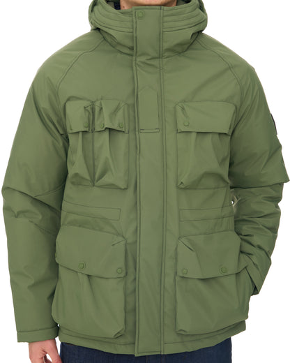 Marshall Artist Hawksley Parka Khaki Green