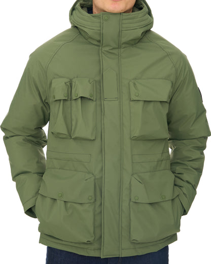 Marshall Artist Hawksley Parka Khaki Green