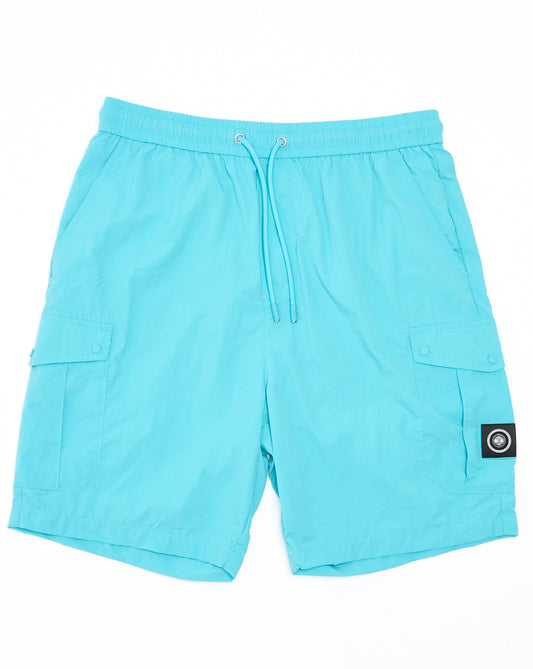 Marshall Artist Newport Cargo Swim Shorts Cyan