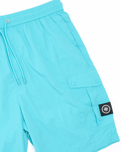 Marshall Artist Newport Cargo Swim Shorts Cyan