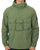 Marshall Artist Sefton 1/4 Zip Jacket Khaki Green