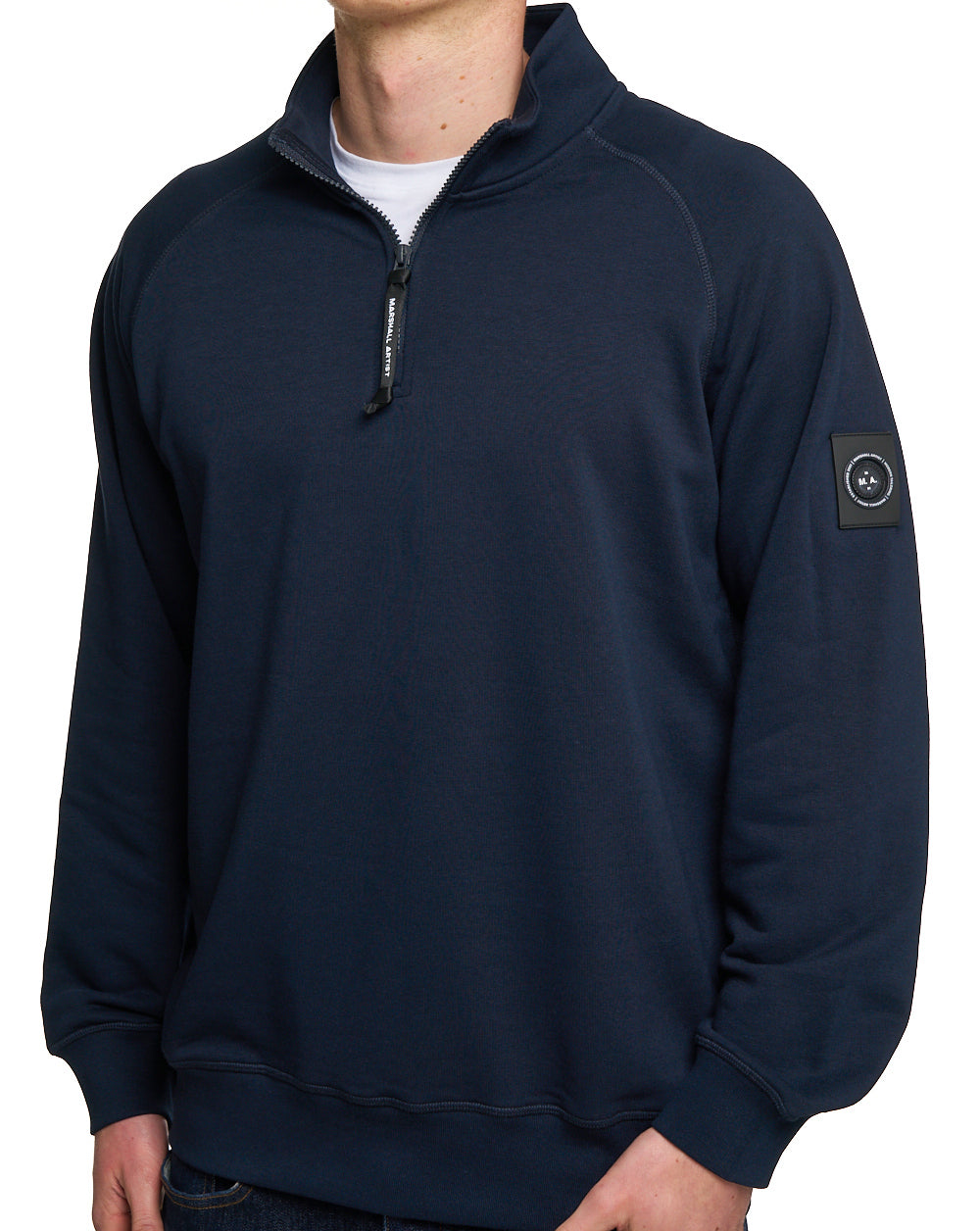Marshall Artist Siren 1/4 Zip Sweat Navy