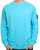Marshall Artist Siren Crew Sweat Cyan