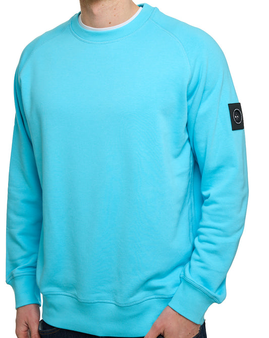 Marshall Artist Marshall Artist Siren Crew Sweat Cyan