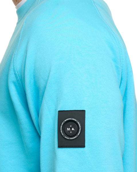 Marshall Artist Siren Crew Sweat Cyan