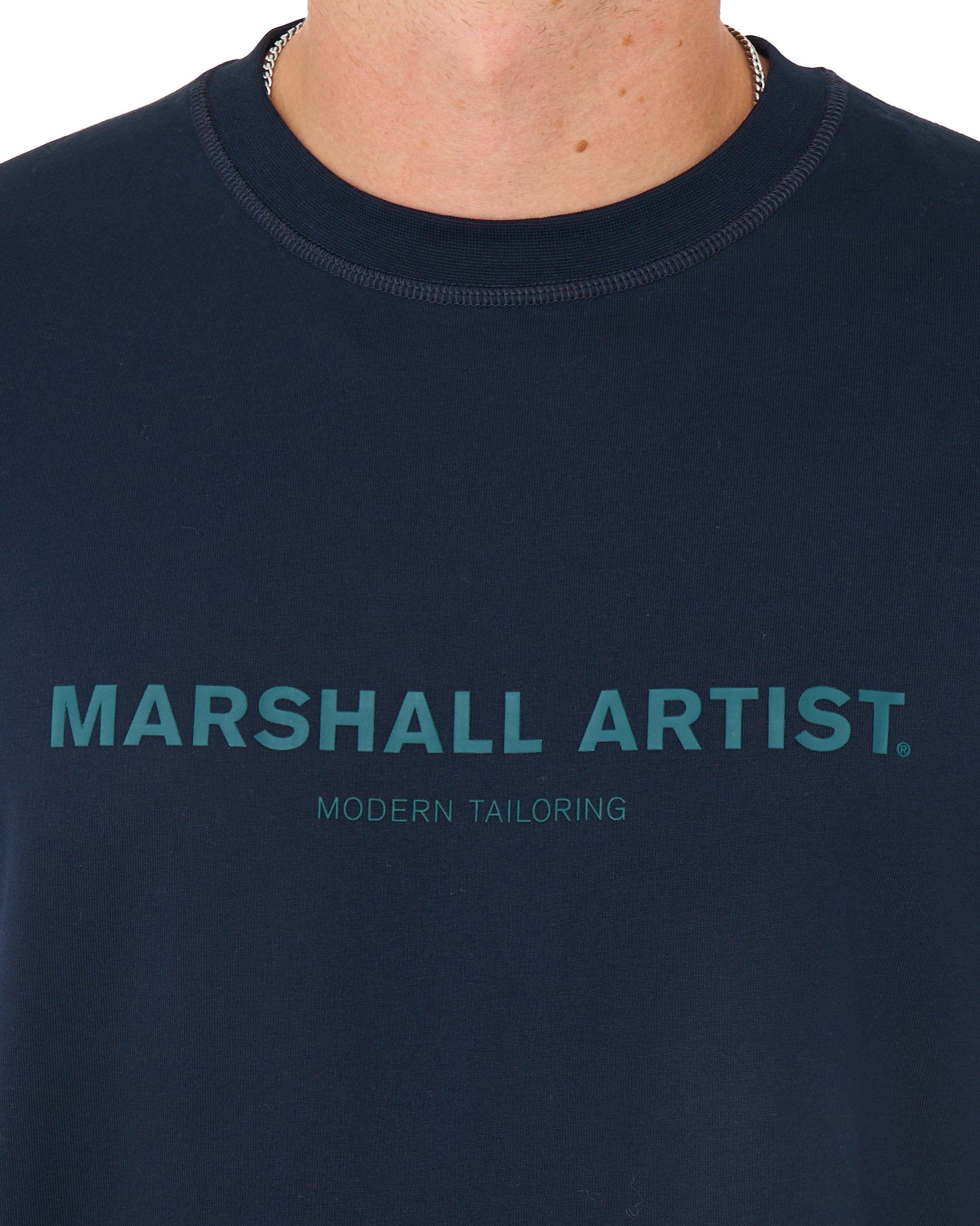 Marshall Artist Thermo T Shirt Navy
