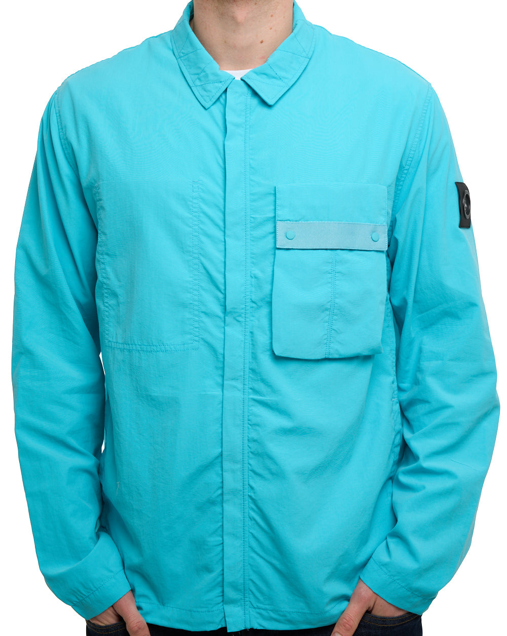Marshall Artist Woodvale Overshirt Cyan