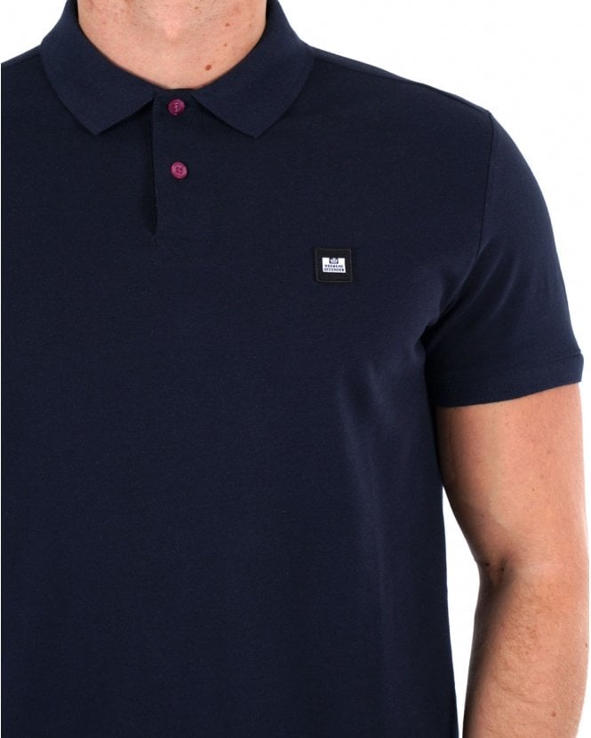 Weekend Offender Polo Shirt Navy