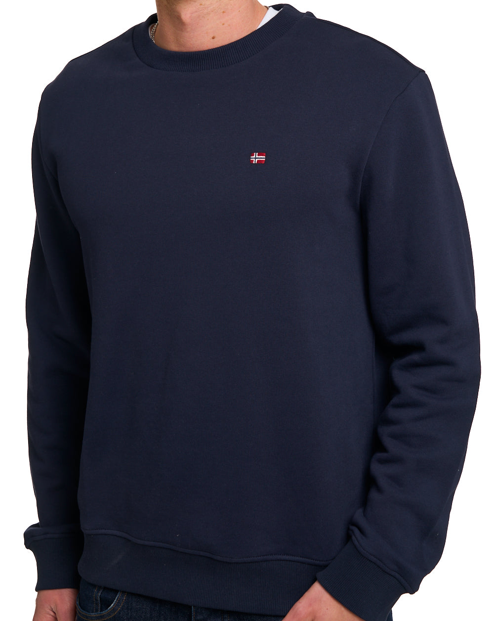 Napapijri Balis Summer Crew Sweatshirt Marineblau