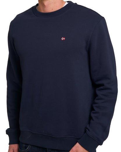 Napapijri Balis Summer Crew Sweatshirt Marineblau