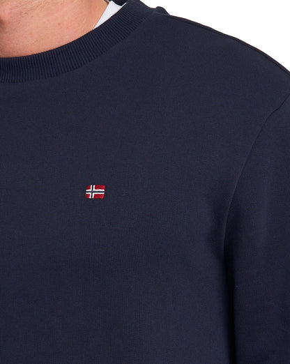 Napapijri Balis Summer Crew Sweatshirt Marineblau
