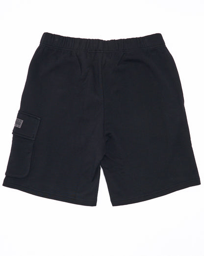 Napapijri Box Logo Cargo Bermuda Shorts Black