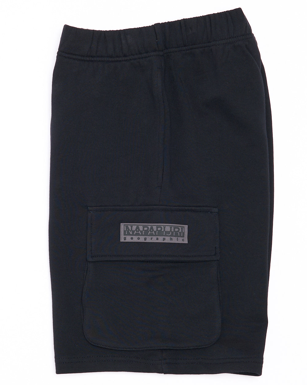 Napapijri Box Logo Cargo Bermuda Shorts Black