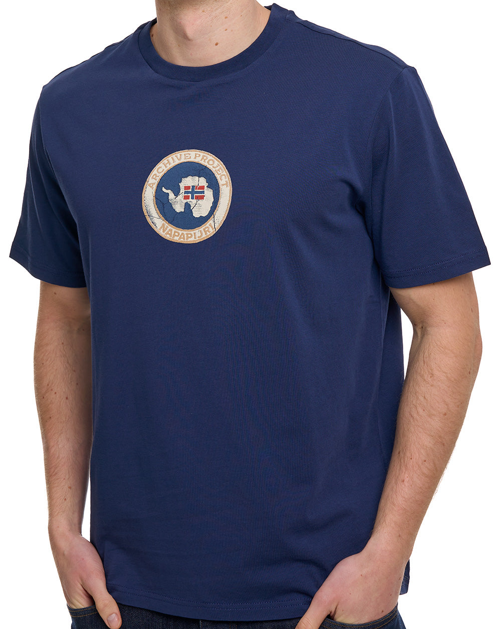 Napapijri Phos T-Shirt Naval Acade