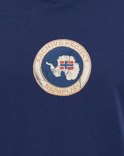 Napapijri Phos T-Shirt Naval Acade