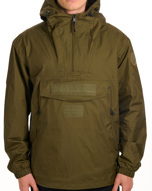 Napapijri Rainforest Next Windbreaker Dark Olive