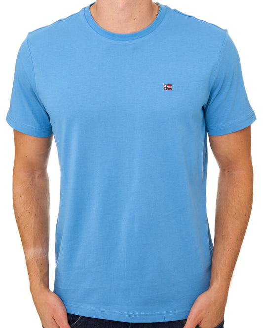 Napapijri Napapijri Salis T Shirt Cyaneus Blue