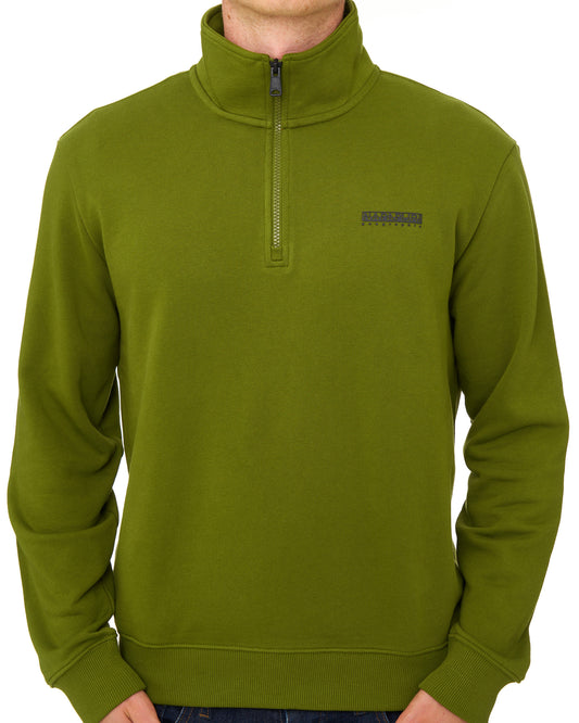 Napapijri Napapijri Small Box Half Zip Sweat Avocado Green