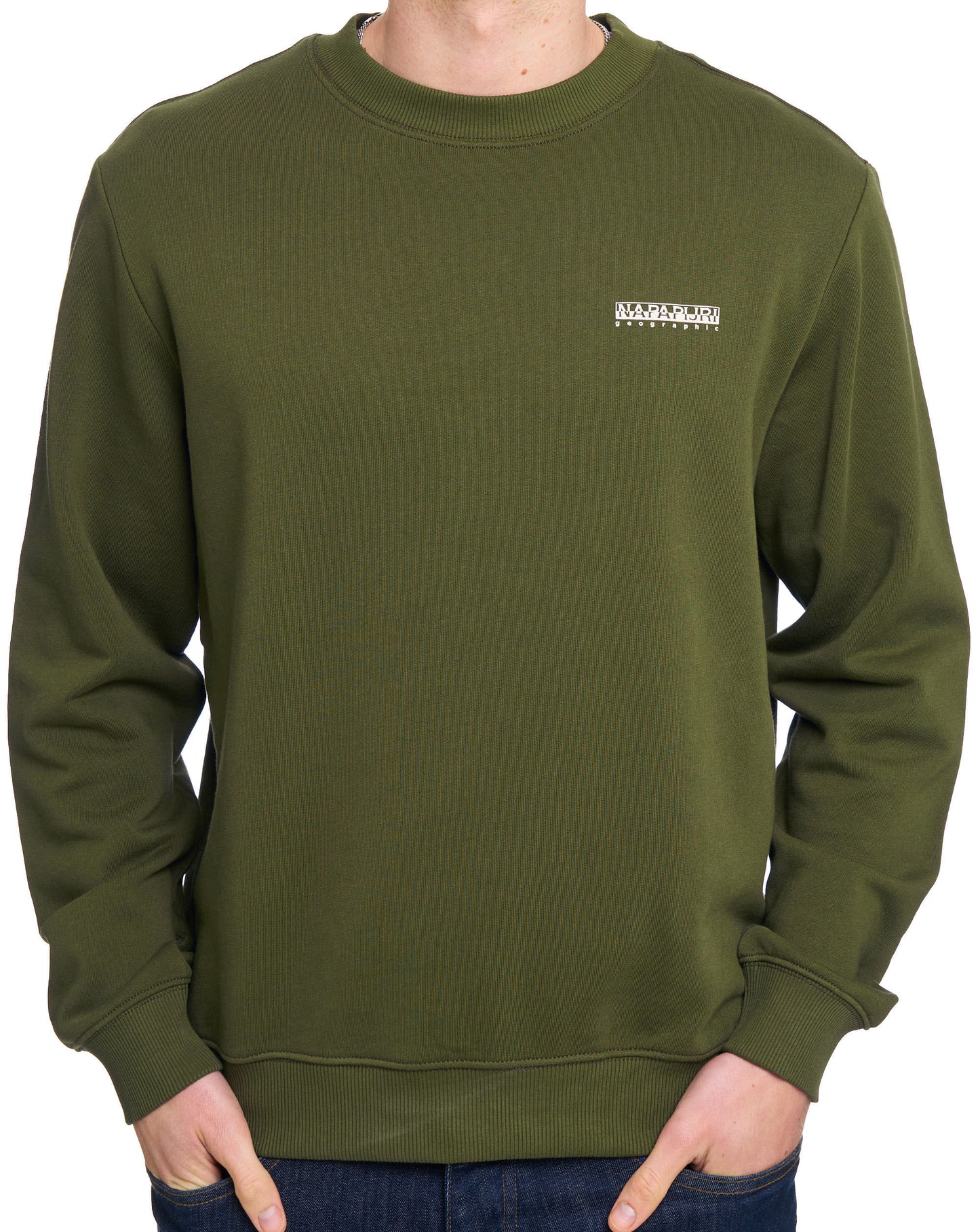Napapijri Small Box Sweatshirt Dunkeloliv