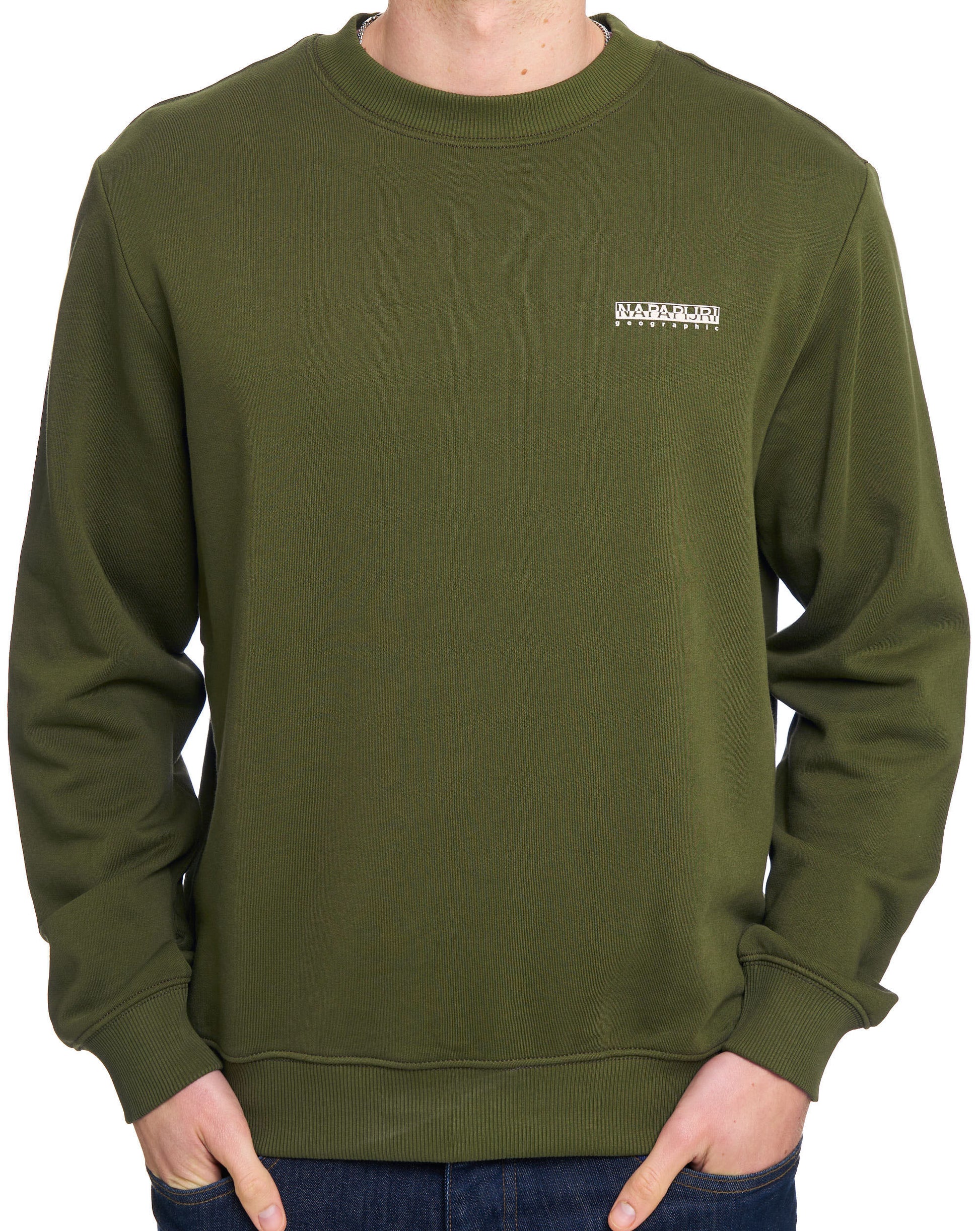 Napapijri Small Box Sweatshirt Dunkeloliv