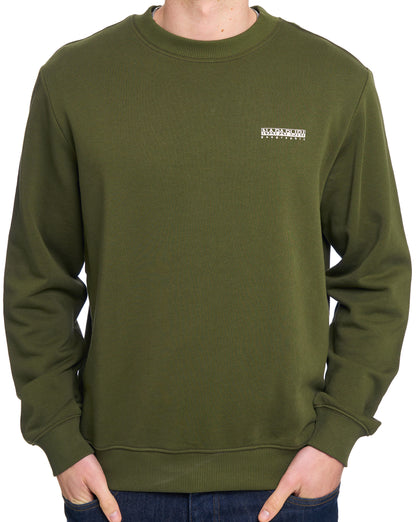 Napapijri Small Box Sweatshirt Dunkeloliv