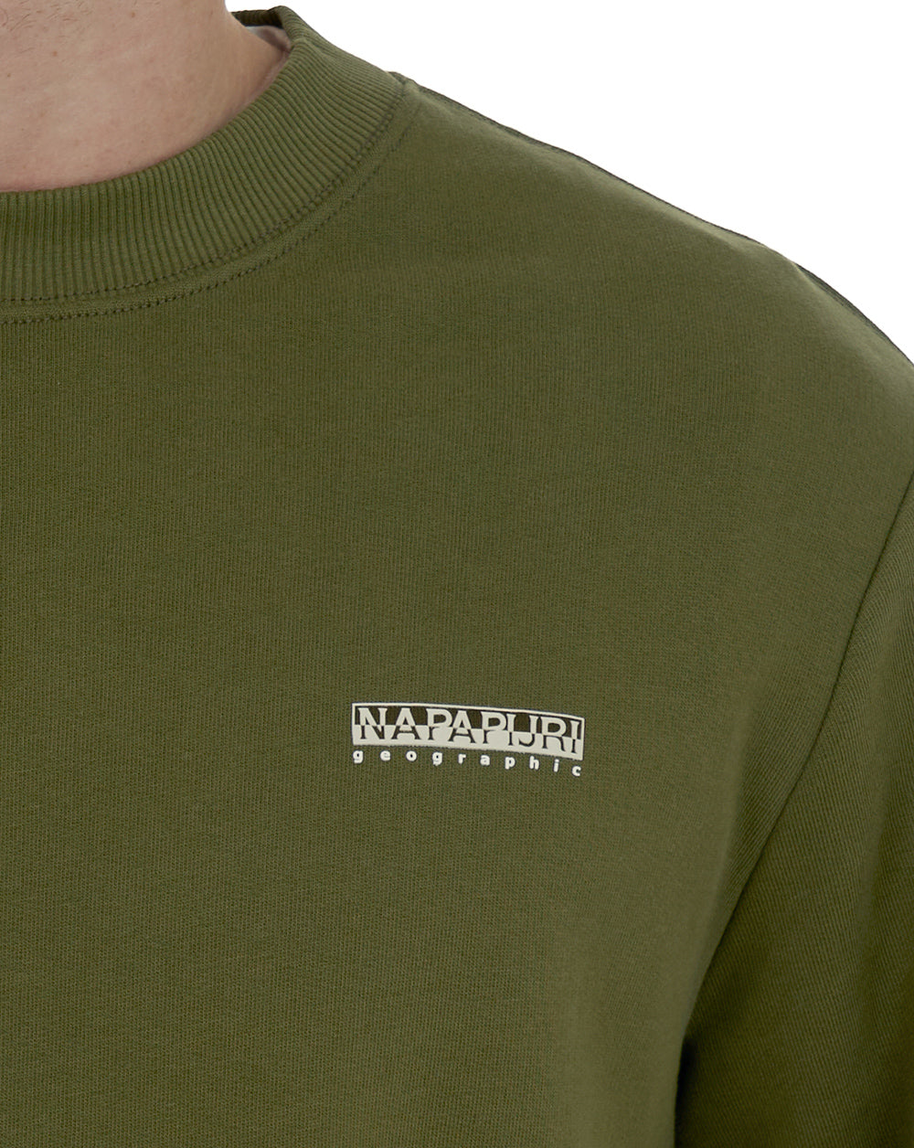 Napapijri Small Box Sweatshirt Dunkeloliv