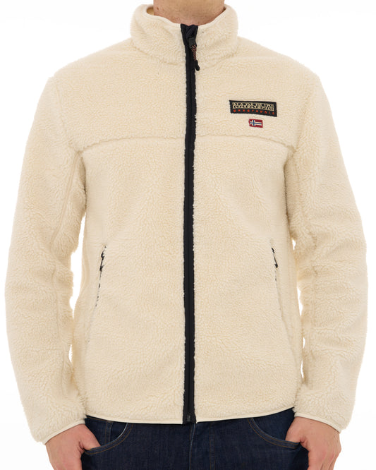 Napapijri Napapijri TYNIK Full Zip Fleece Beige Dimity
