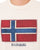 Napapijri Tiki Flag T Shirt White Whisper
