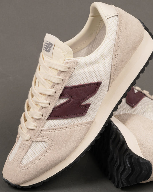 New Balance New Balance 471 Trainers Linen/Maroon