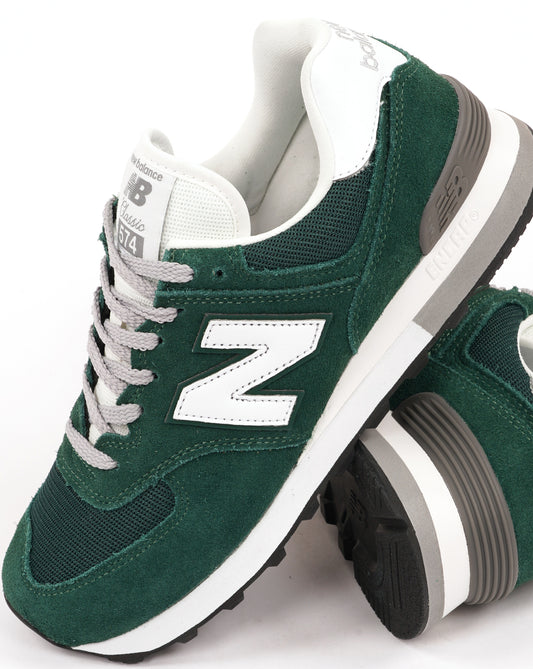 New Balance New Balance 574 Trainers Nordic Green/White