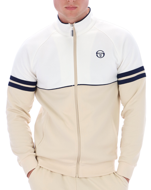 Sergio Tacchini Orion Track Top Gardenia / Sandshell