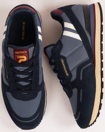 Patrick Brondby Trainers Navy/Blue/Burgundy