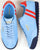 Patrick Dijon Sneaker, hellblau/rot