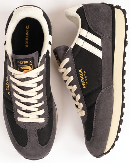 Patrick Monza Trainers Black/Dark Grey