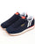 Patrick Monza Trainers Navy/White/Red