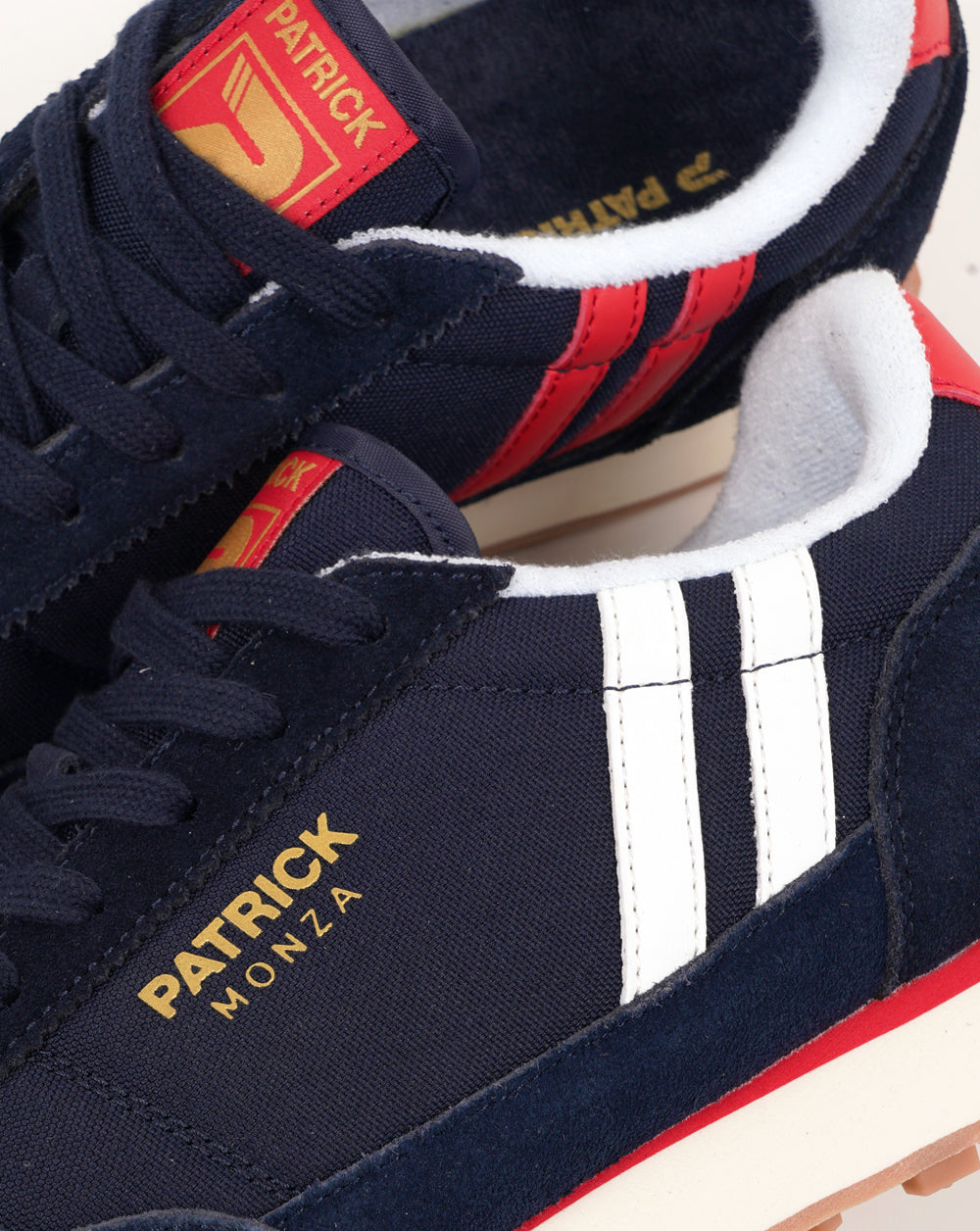 Patrick Monza Sneaker, marineblau/weiß/rot