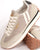 Patrick Monza Trainers Stone/Off White/Black