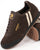 Patrick Rio Trainers Brown/Off White