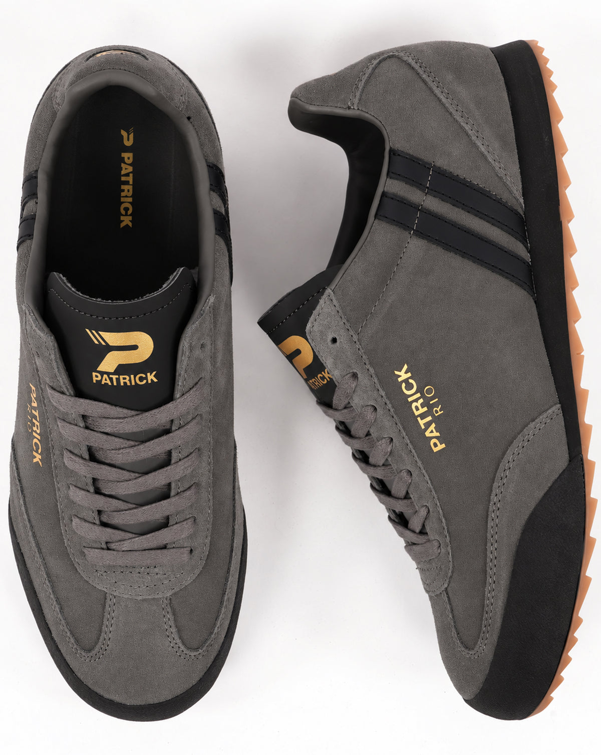 Patrick Rio Sneakers Anthrazit / Schwarz