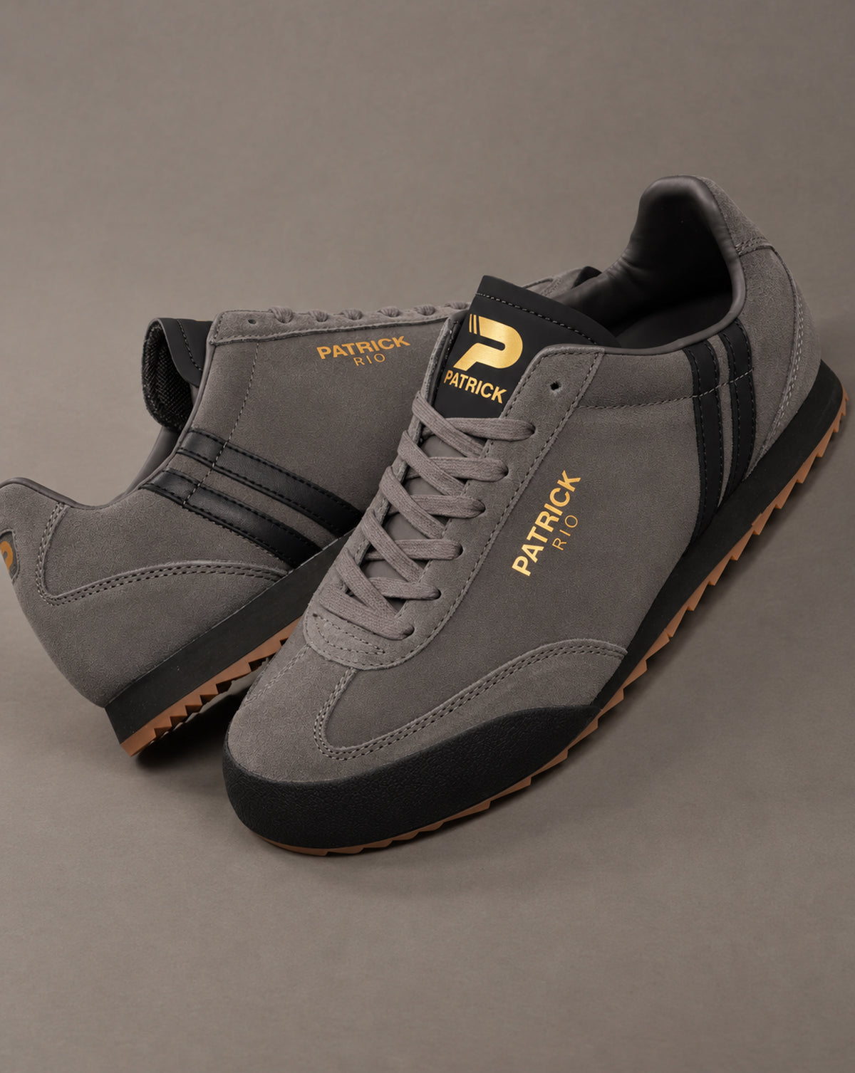 Patrick Rio Sneakers Anthrazit / Schwarz