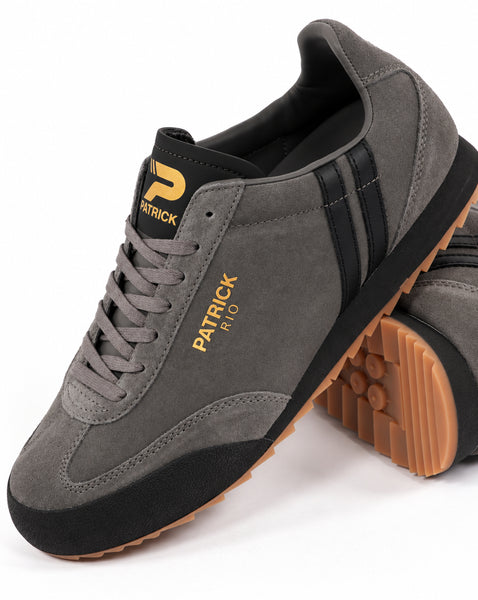 Patrick Rio Sneakers Anthrazit / Schwarz