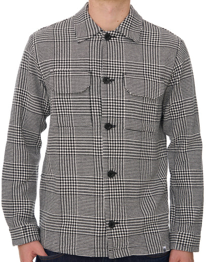 Pretty Green Alderley Prince Of Wales Jacket Black