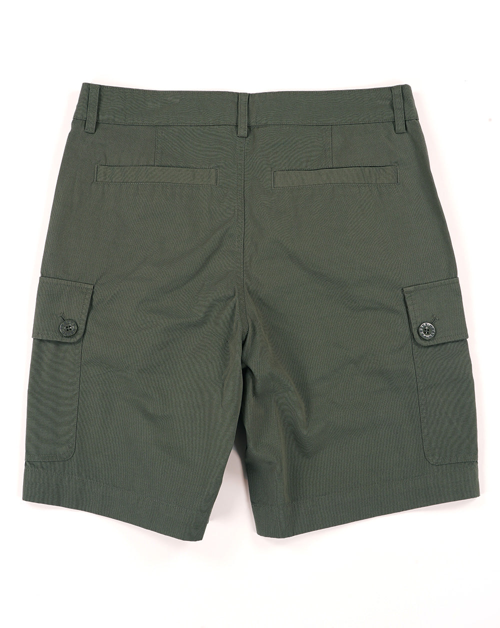Pretty Green Bostall Cargo Shorts Dark Green