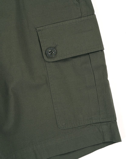 Hübsche grüne Bostall Cargo-Shorts, Dunkelgrün
