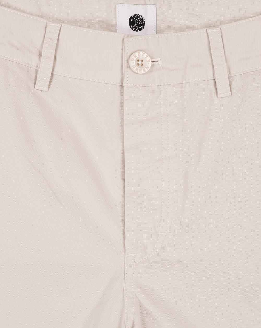 Pretty Green Bostall Cargo Shorts Stone