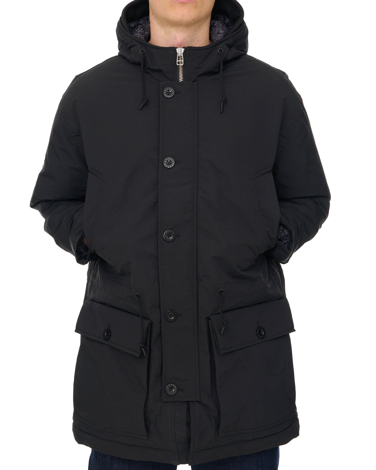 Pretty Green Coldwave Parka Black