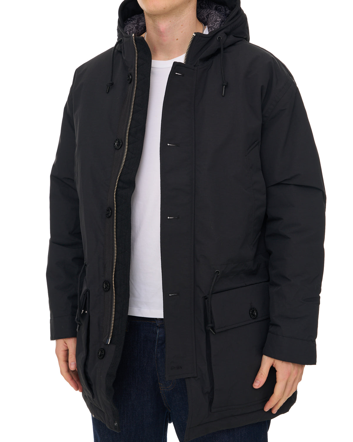 Pretty Green Coldwave Parka Black